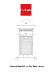 Fuego Gas Grill F21CNG &amp; F21SNG User Guide