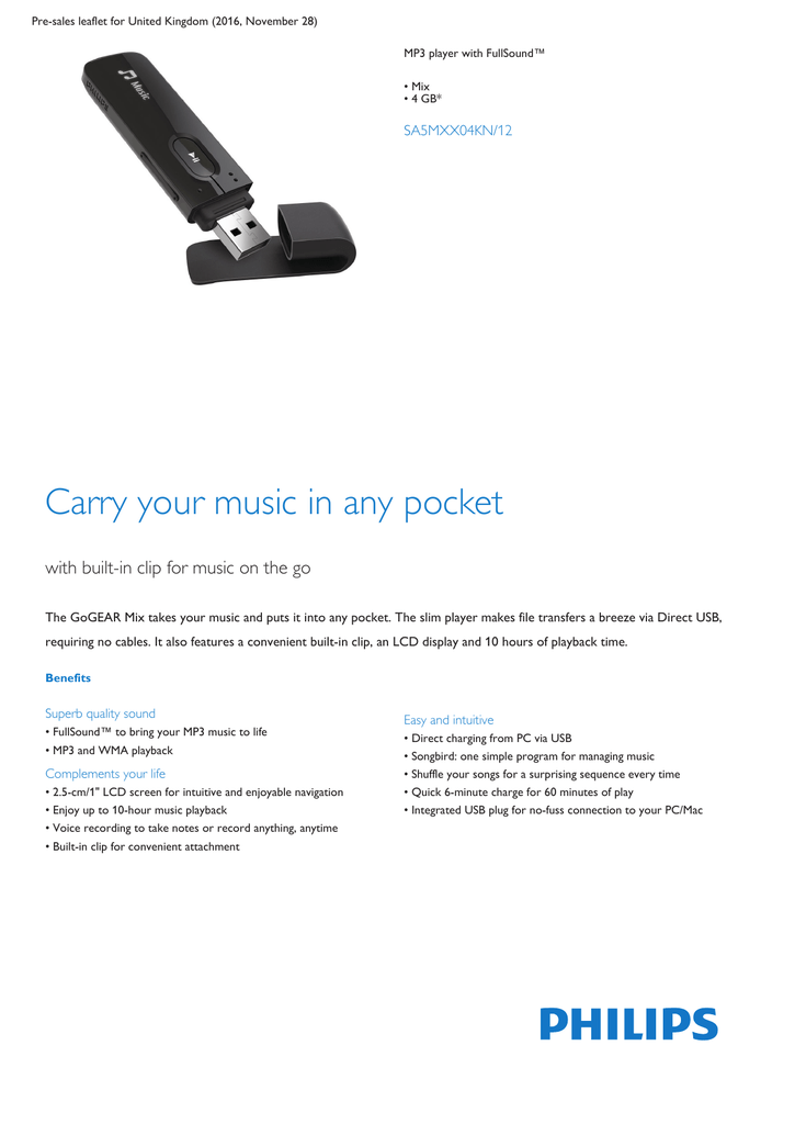 PHILIPS SA3MXX02KX77 MP3 PLAYER TREIBER WINDOWS 10 PHILIPS SA3MXX02KX77 MP3 PLAYER DRIVER FOR WINDOWS DOWNLOAD