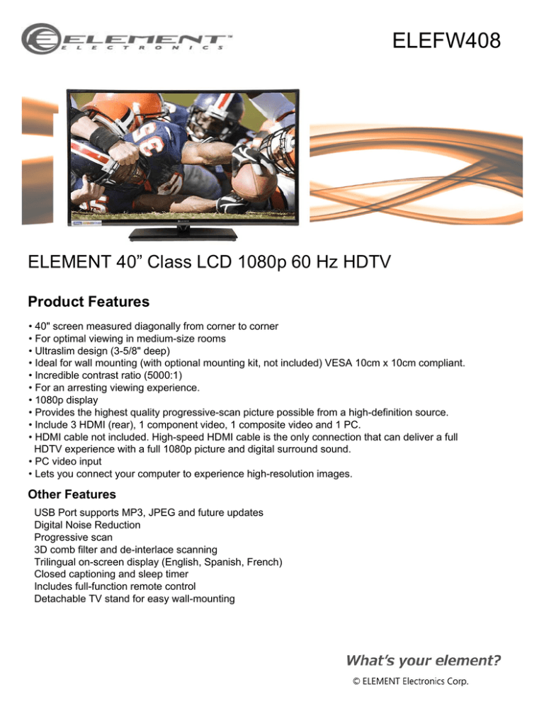 ELEFW408 Element | Manualzz