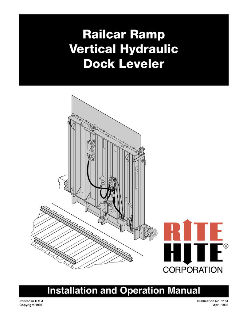 Rite Hite Dock Leveler Manual