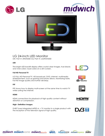 LED Monitor - Edinburgh Projector Sales 