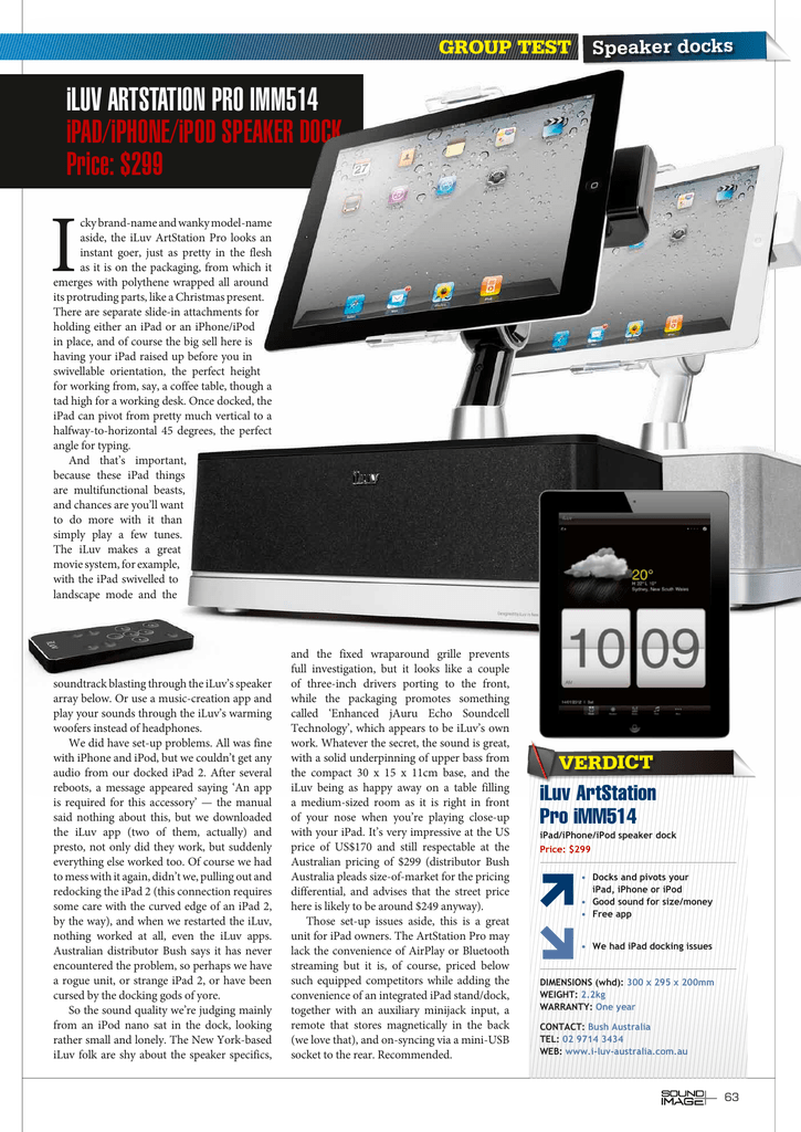 Iluv Artstation Pro Review Manualzz