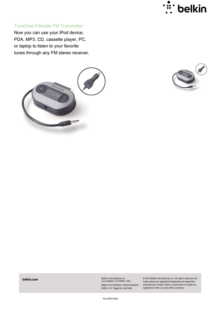 File Harumphy Belkin Tunecast Ii Jpg Wikipedia
