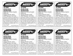 AMP Bypass Harness Chevy Impala, Chevy Monte Carlo Installation Instructions