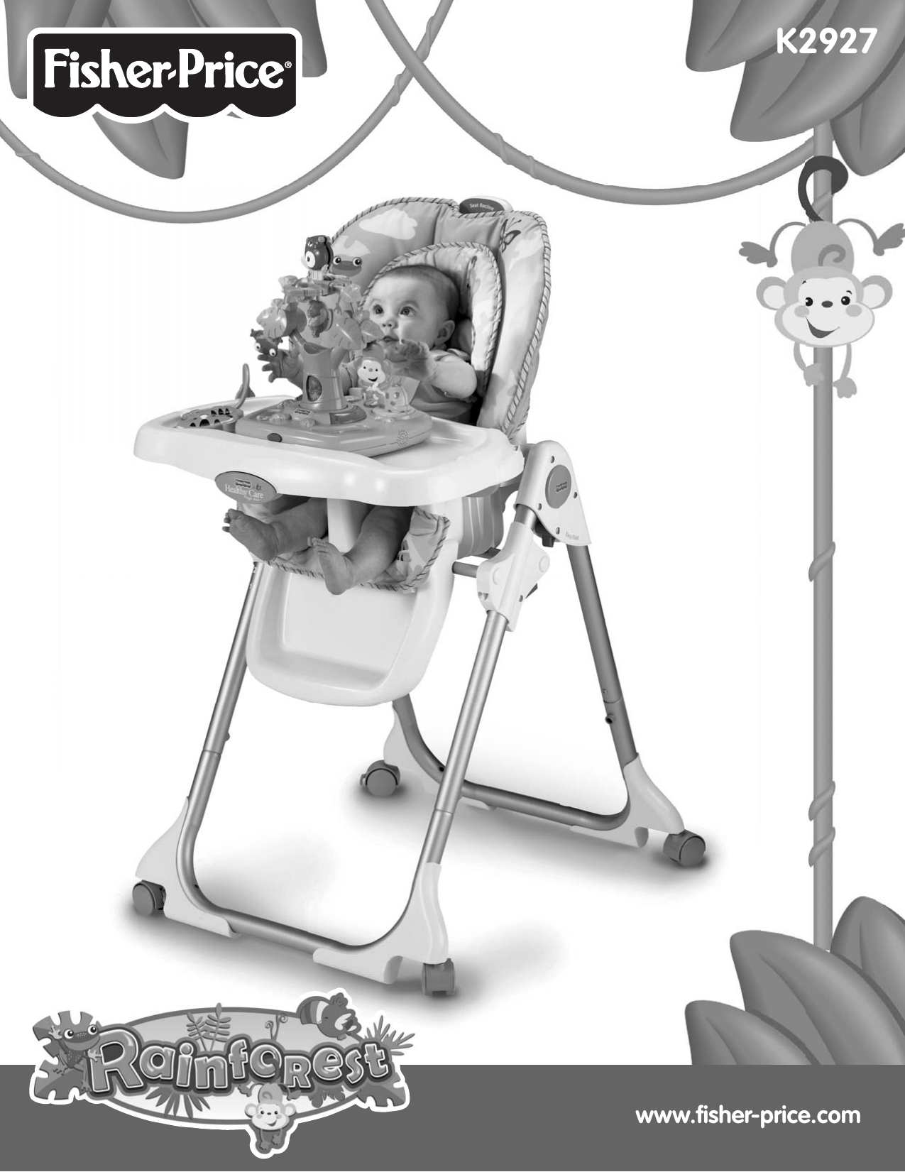 k2927 rainforest high chair