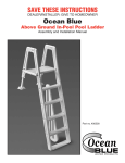 Ocean Blue 400500 In-Pool Ladder Manual | AI Chat &amp; PDF