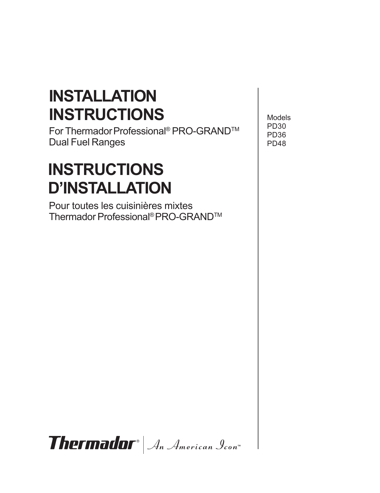 Thermador PD30 Oven User manual Manualzz