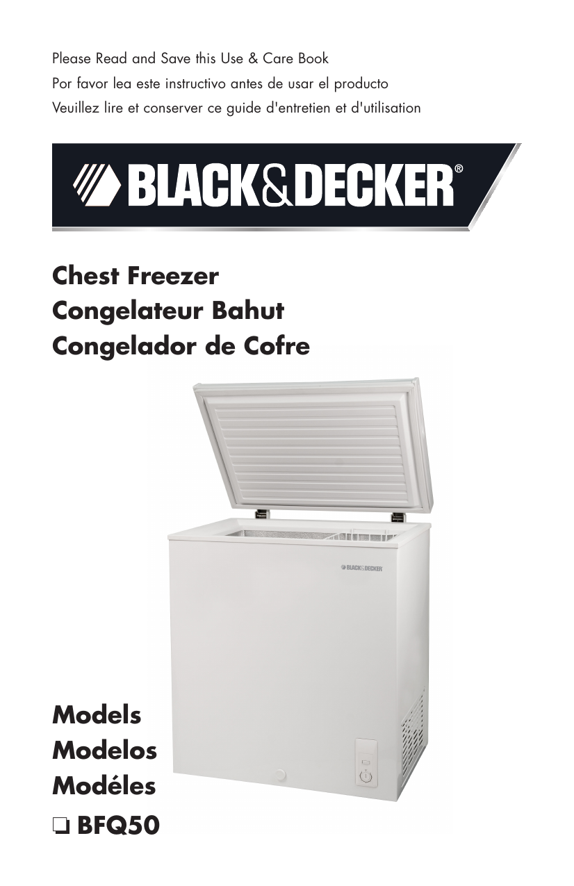 Chest Freezer Congelateur Bahut Congelador de Cofre Models Manualzz