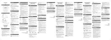 Oregon Scientific RM912B specifications