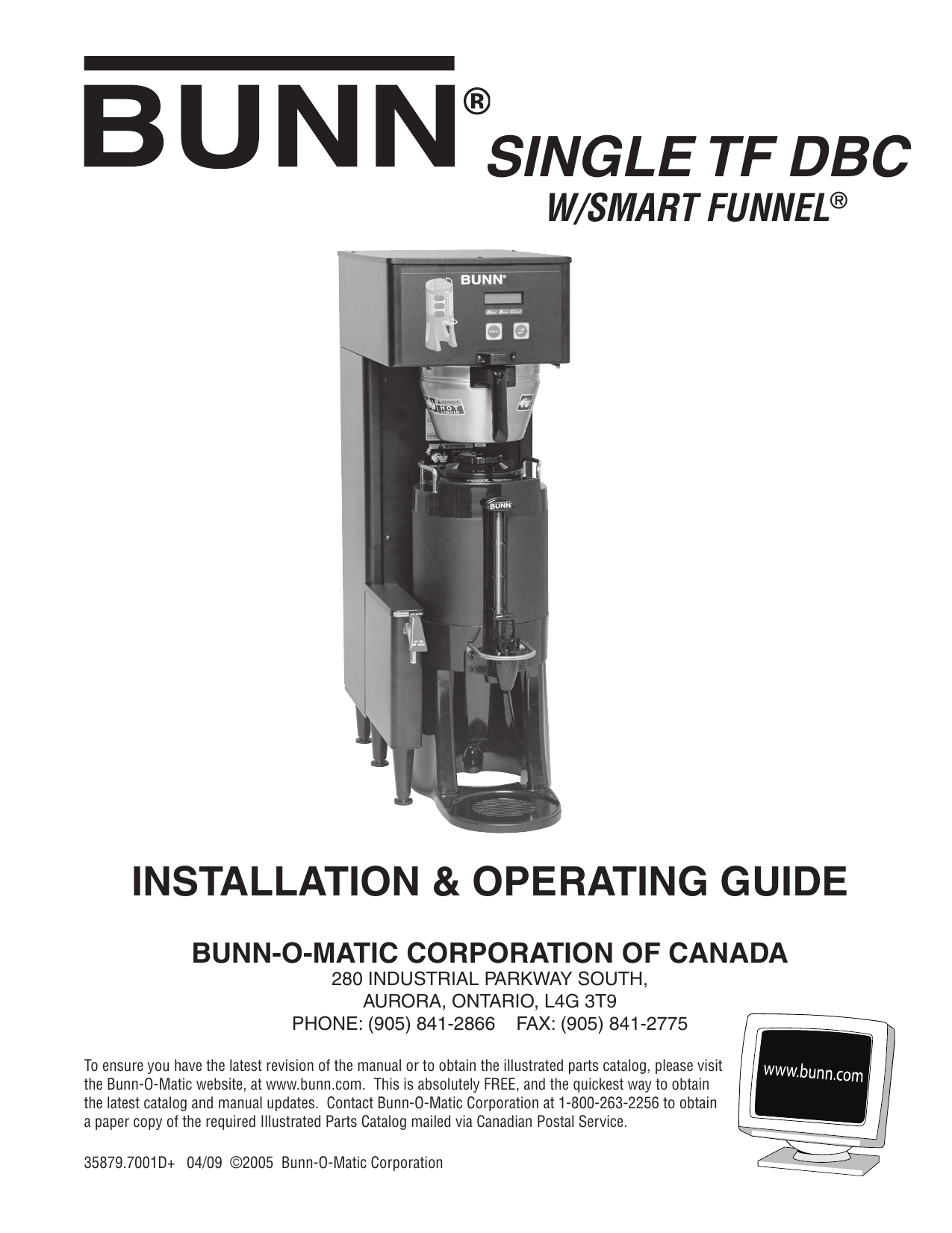 Installation operation manual