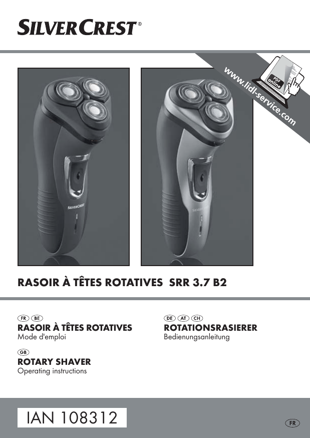 rasoir silvercrest lidl