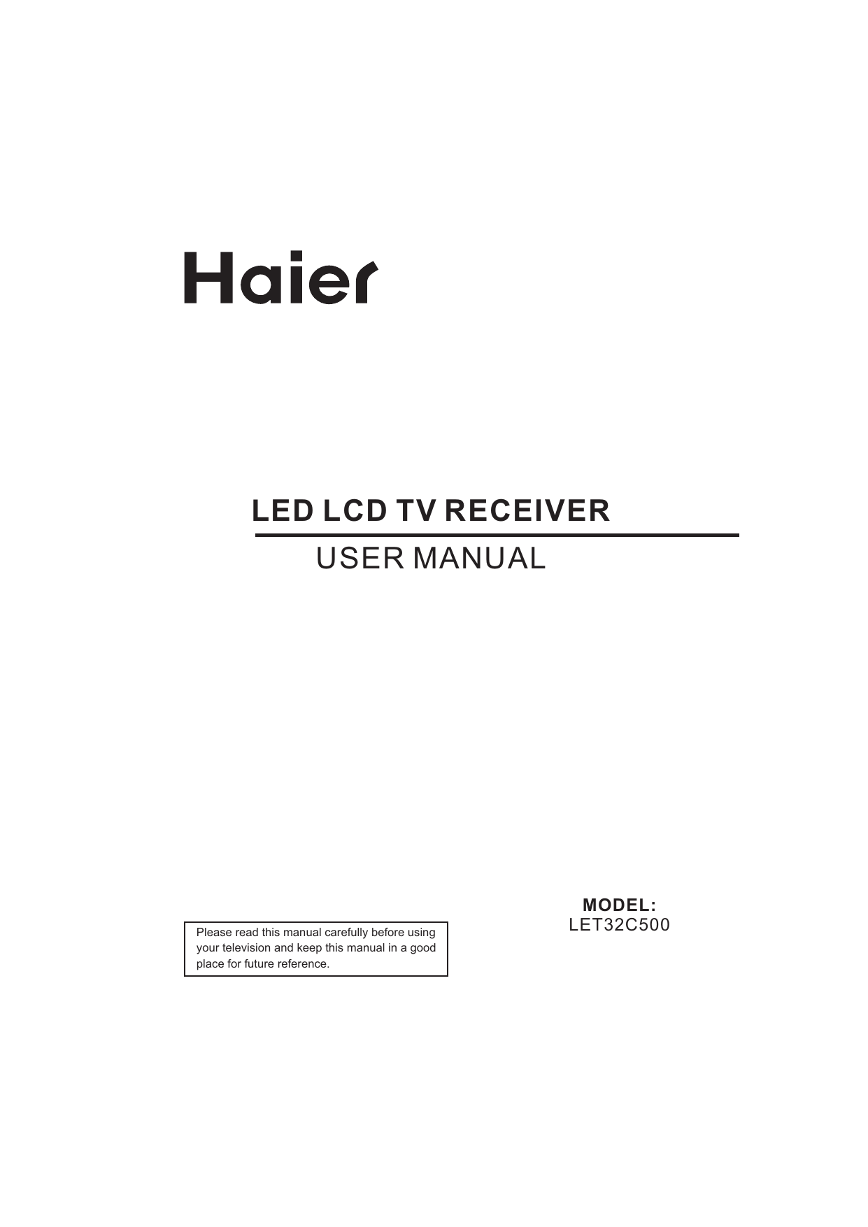 Led Lcd Tv Receiver Manualzzcom