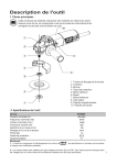 Mighty Seven AG5085 Grinder User Manual