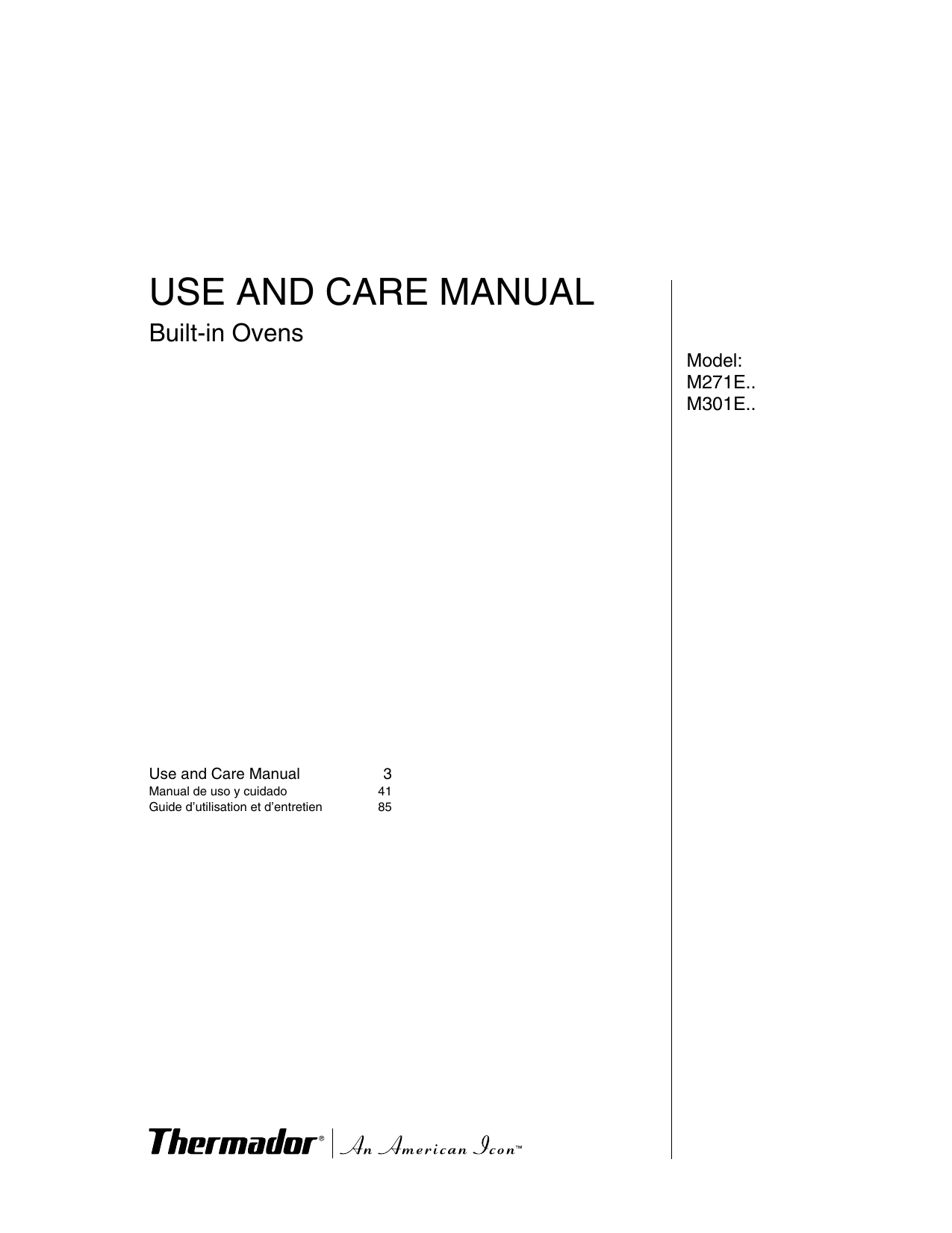 use and care manual Manualzz