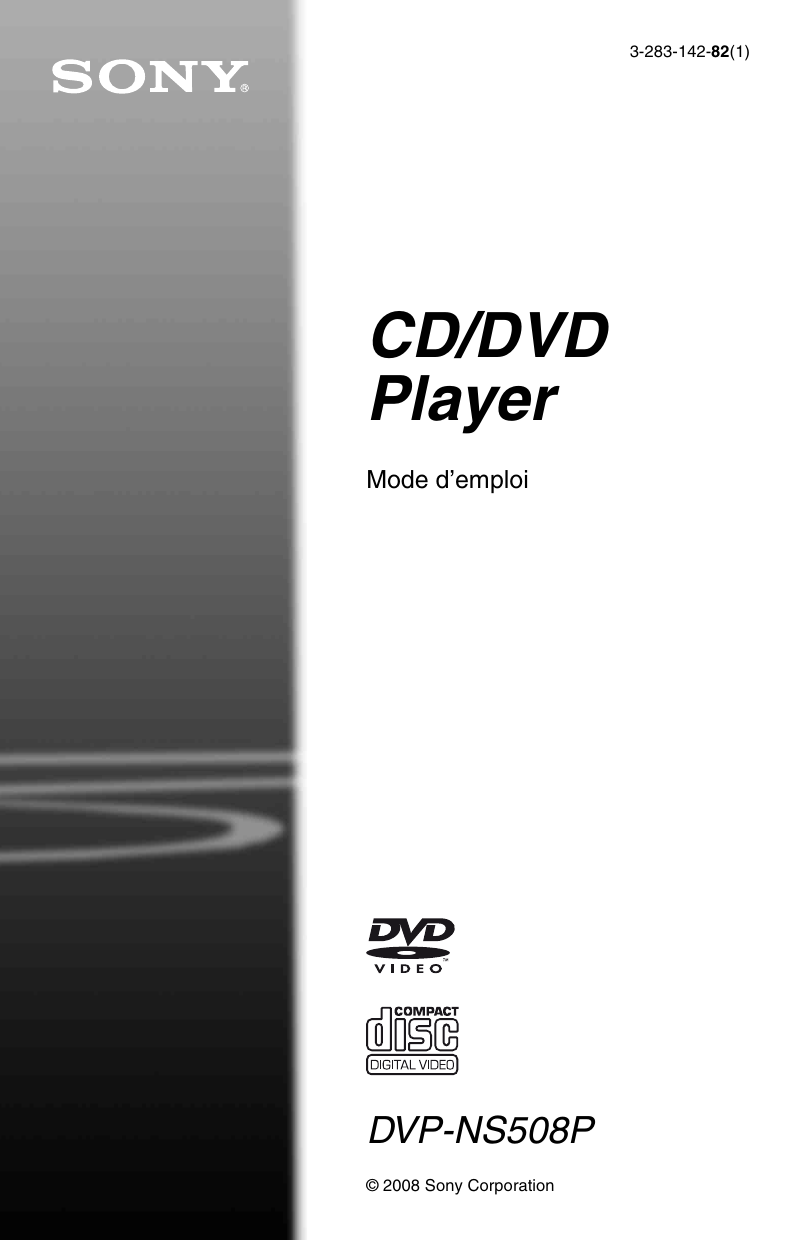 Sony CD/DVD Player Manualzz