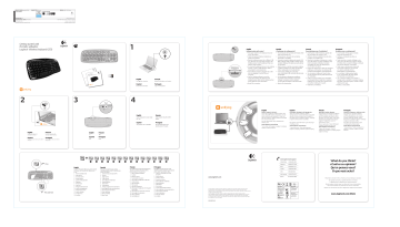 Logitech Wireless Keyboard K250 Getting Started Guide | Manualzz