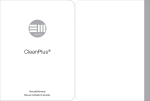CleanPlus User Manual