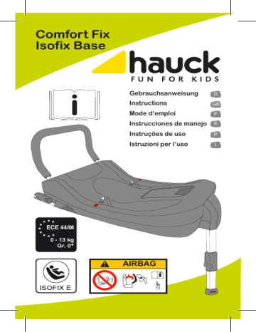 Comfort Fix Isofix Base Manualzz