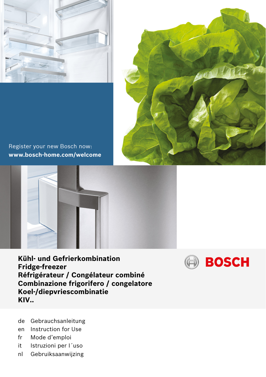 Bosch kiv38v20ff manual