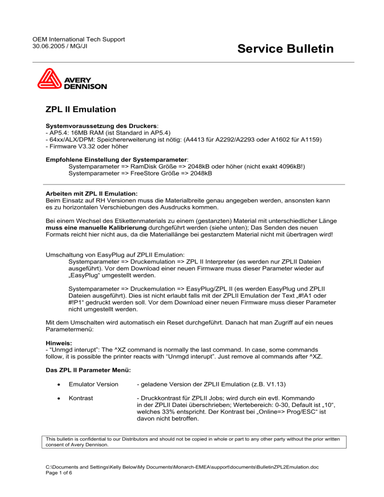 zpl printer emulator