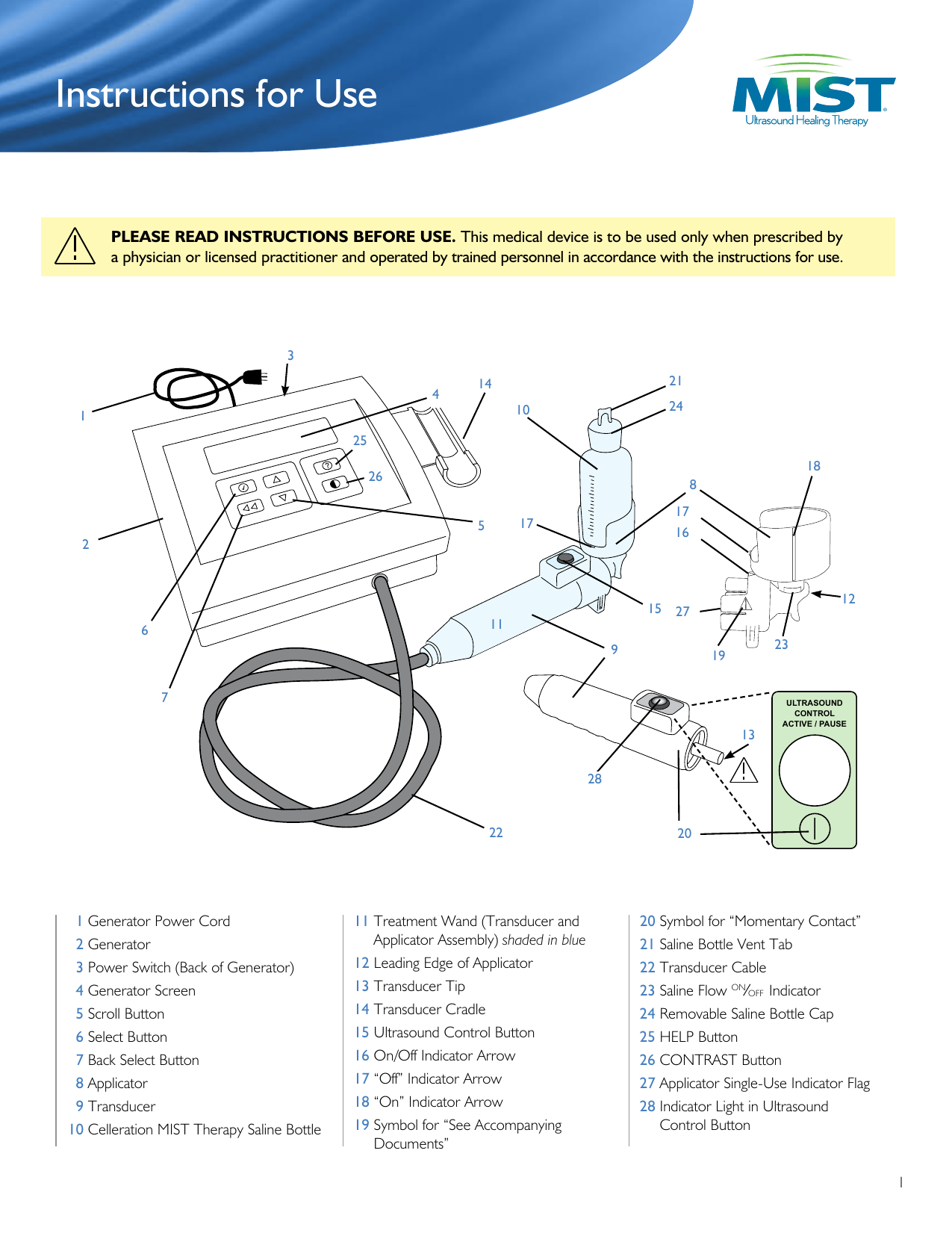 Instructions for Use Manualzz