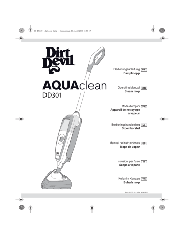 Dirt Devil stoomreiniger Aqua Clean dd302-0 - Dé online Veilingsite • RPA Auctions