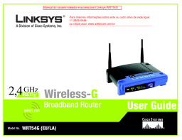 Linksys WRT54G (EU) User manual