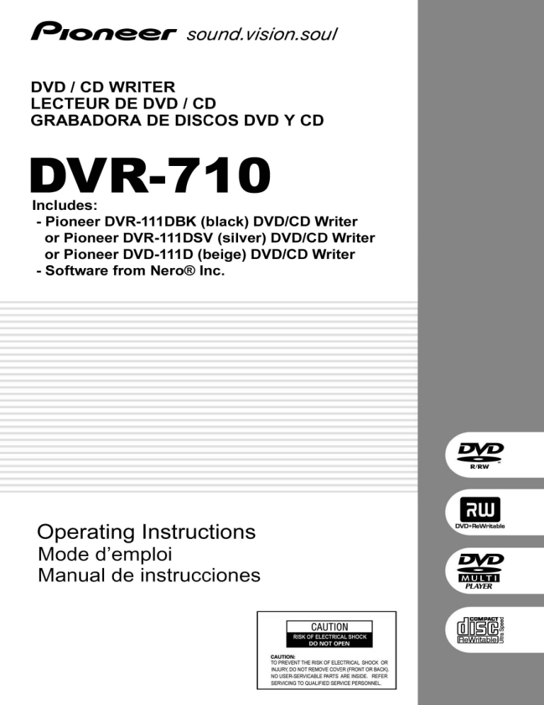 DVR Operating instructions Manualzz