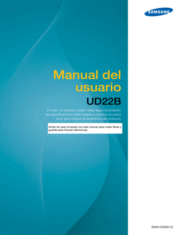 Samsung Manual del usuario | Manualzz