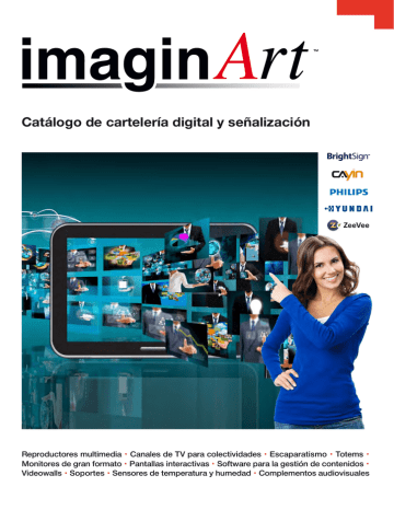 Catálogo de cartelería digital y señalización | Manualzz