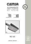 CLEMSA AS 120 Manual T&eacute;cnico | AI Chat &amp; PDF Access