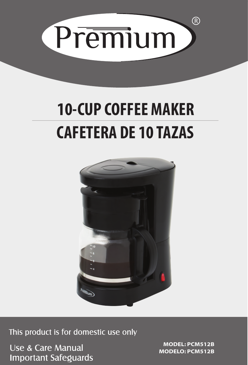 PREMIUM PCM512B Use \u0026 Care Manual | Manualzz