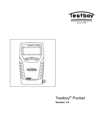 Testboy Pocket 100 digitale multimeter
