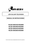 Manual de instrucciones RLED-DSG32CHD2000, RLED-DSG40CHD2000, RLED-DSG43CHD2000, RLED-DSG50CHD2000