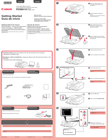 Canon PIXMA MX722 printer Owner's Manual | Manualzz