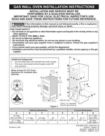 GAS WALL OVEN INSTALLATION INSTRUCTIONS Manualzz   025536253 1 621a982a68de8067d047213e20b5fbc2 360x466 