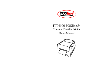 ITT4100 POSline® | Manualzz
