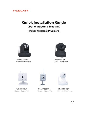 foscam ip camera setup mac