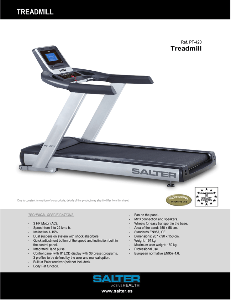 runtech treadmill