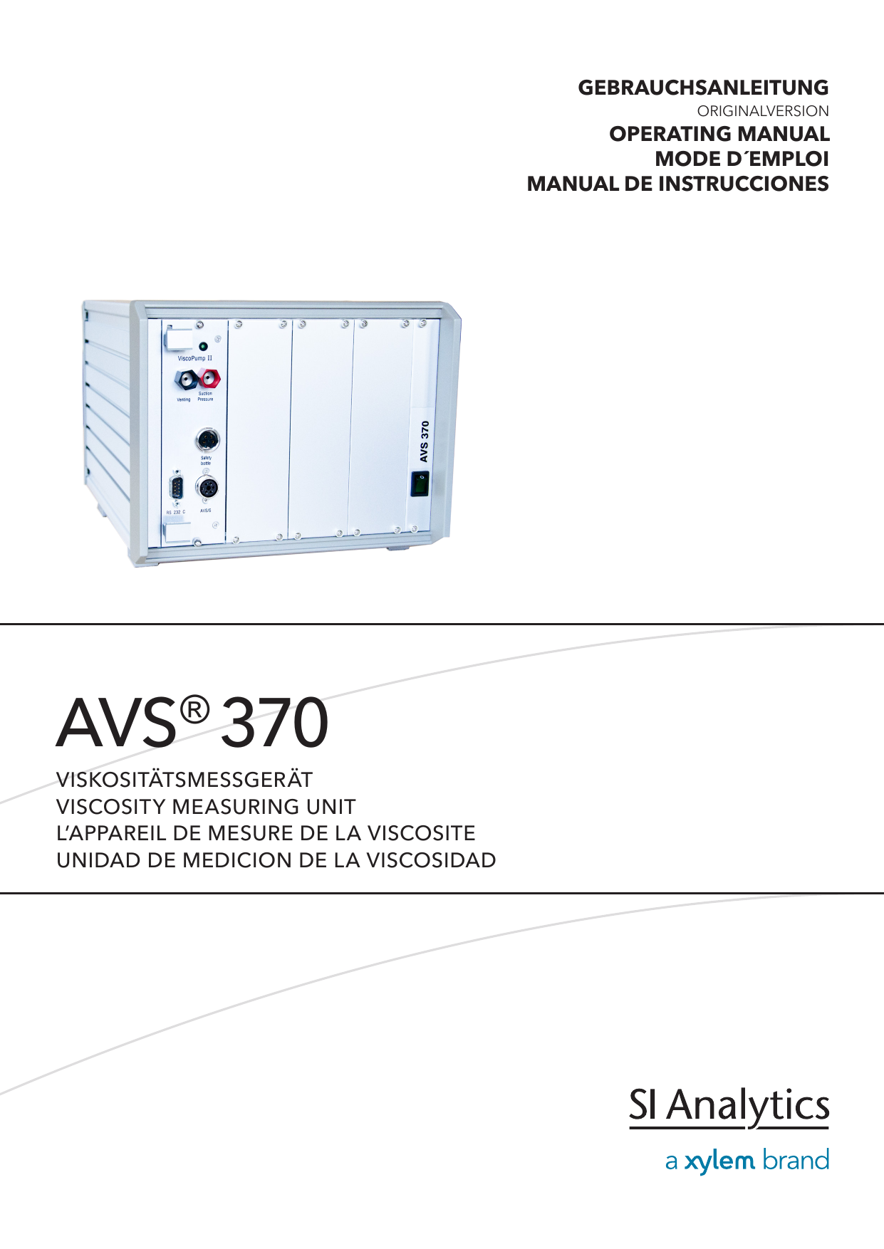 AVS® 370 | Manualzz