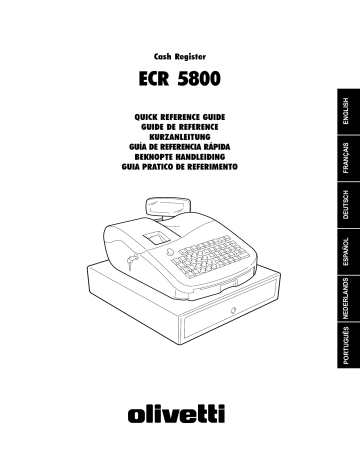 caisse enregistreuse Olivetti ECR 8200