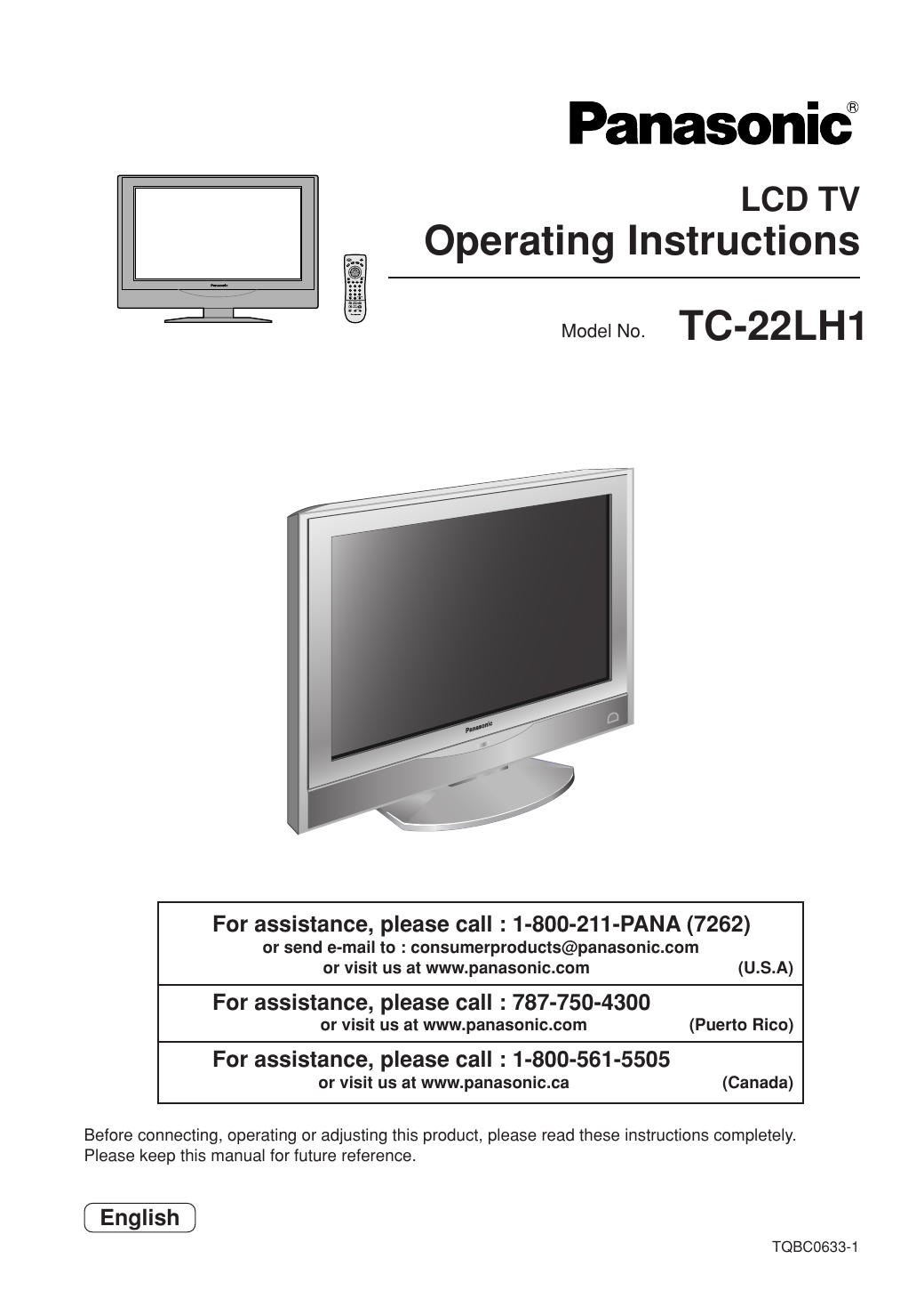 Panasonic lcd