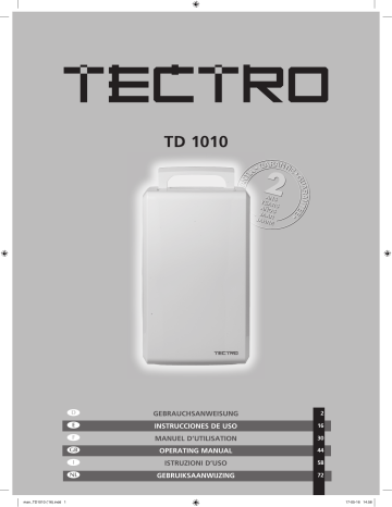 Tectro TD 1010 Operating Manual | Manualzz