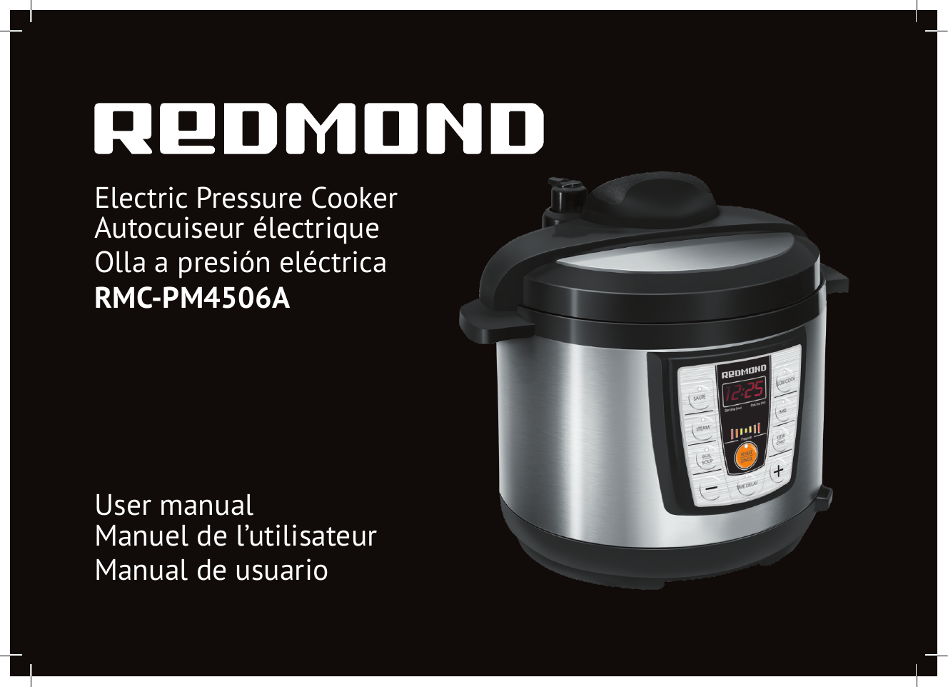 Redmond RMC-PM4506A 5 Quart Electric Pressure Multi Cooker