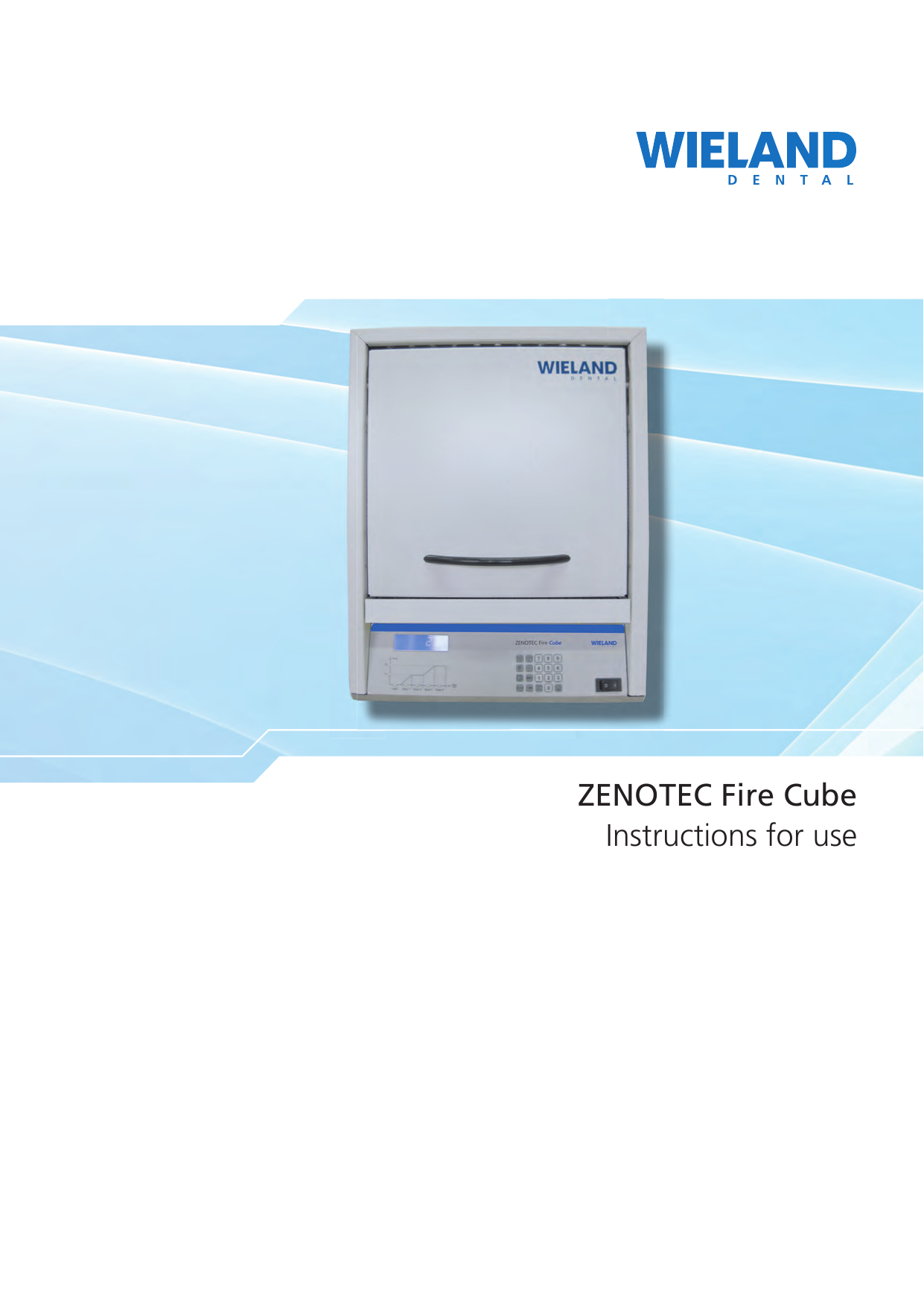 ZENOTEC Fire Cube Instructions for use Manualzz
