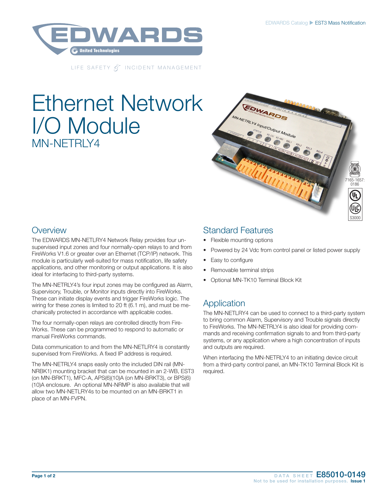 E60165dn Data Sheet