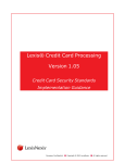 LexisNexis Credit Card Processing + AI Chat &amp; PDF