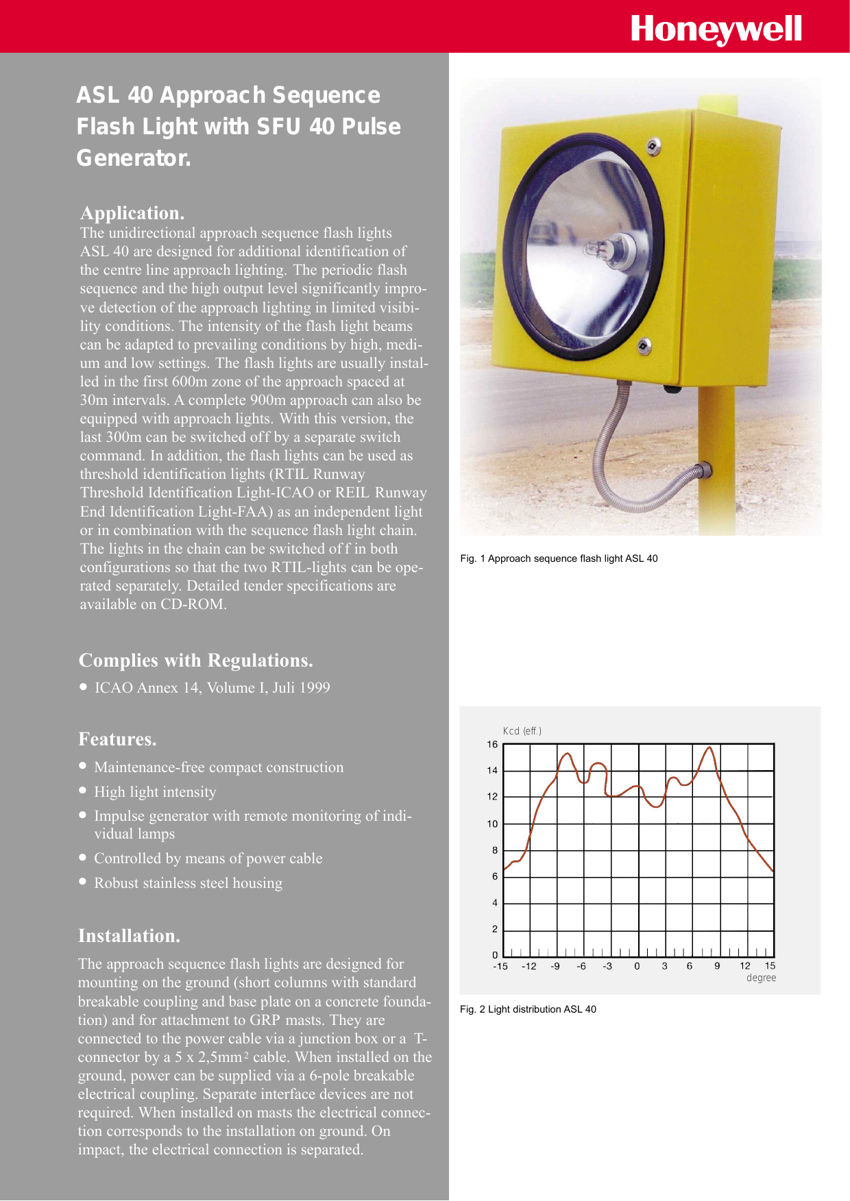 ASL 40 Approach Sequence Flash Light with SFU 40 Manualzz