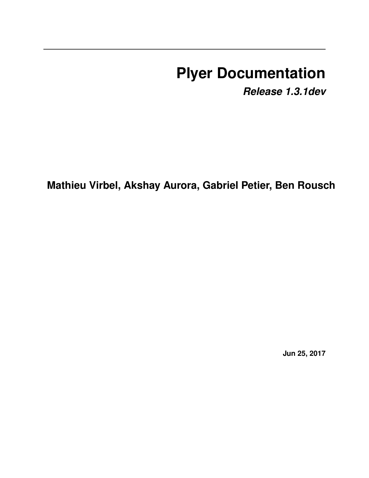 Plyer Documentation | Manualzz