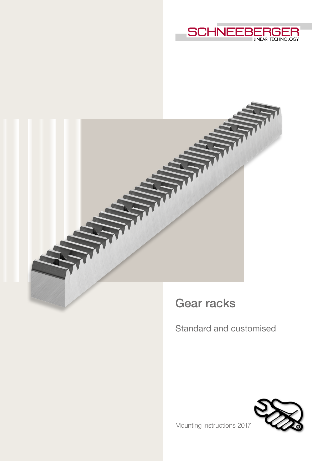 Gear racks Mounting instruction Manualzz